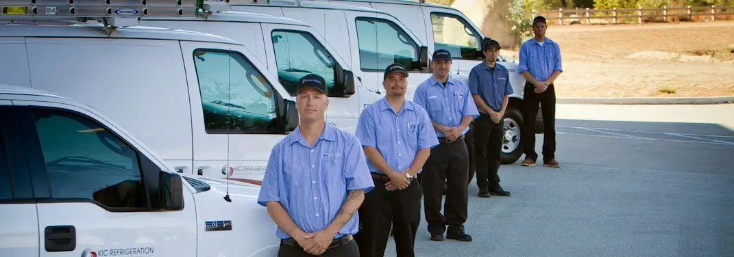 KIC Refrigeration crew ready for Mini Split Repair jobs across Cypress Lake